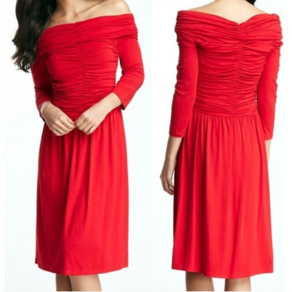 Nue by Shani Jersey Body Shaping Shapewear 3/4‎ Sleeve Dress Size 10